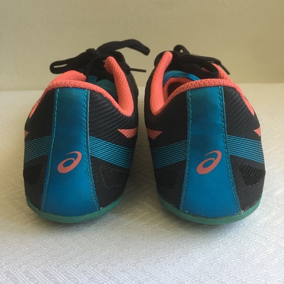 ASICS Women’s Black Hyper-RocketGirl SP 6mm Track Spikes Size 9.5 - Picture 9 of 14